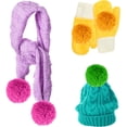 thumbnail image 6 of Dalrosia 10PCS Large Yarn Pom Poms-3 Inch Made to Order Acrylic Yarn Balls for Hats Or Party Decorations-DIY Craft Pompoms, 6 of 7