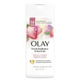 thumbnail image 4 of Olay Fresh Outlast Body Wash, Notes of White Strawberry & Mint, 3 fl oz, 4 of 9
