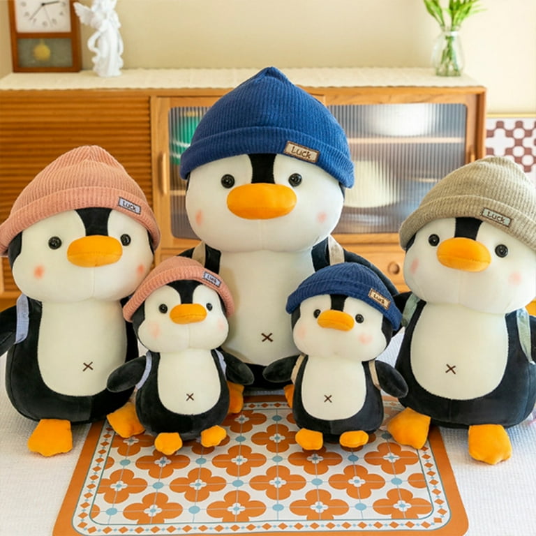 Kawaii Football Penguin Stuffed Animal High end And - Temu