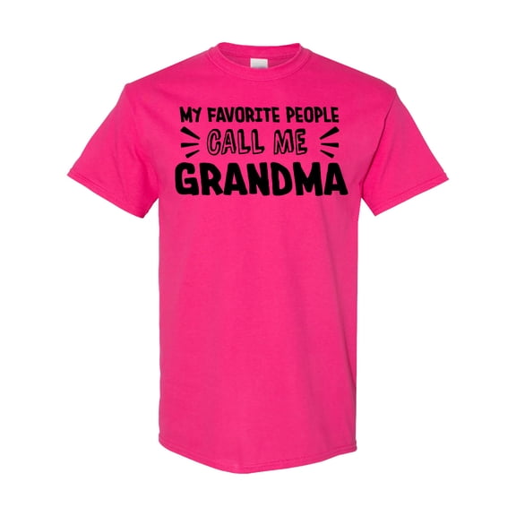 Inktastic My Favorite People Call Me Grandma T-Shirt