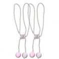 thumbnail image 2 of JilgTeok Retro Window Curtain Cord Rope Buckle Tiebacks Tie Backs Curtain Hanging Ball for Home Essentials, 2 of 4