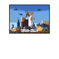 thumbnail image 3 of CafePress - Corgi Zilla Ash Grey T Shirt - Men's Classic Graphic T-Shirt, 3 of 4