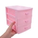 thumbnail image 5 of FELTECHELECTR Organizador De Escritorio Con Cajones De Plástico Rosa Para Oficina Y Hogar, 5 of 6