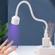 thumbnail image 2 of Lámpara de uñas Led Uv Usb, Mini secador de uñas portátil de 6w, brazo de rotación de 360, luz de uñas de Gel rápido para manicura de salón de casa Diy, 2 of 5