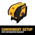 thumbnail image 3 of Nivel láser DEWALT DW083CG de 3 puntos, verde, con precisión de 30 pies, 3 of 4