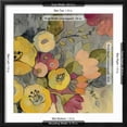 thumbnail image 5 of Art.com Yellow Floral Duo I Crop Art Print by Silvia Vassileva, Black Frame Wall Art, 21" x 21", 5 of 5