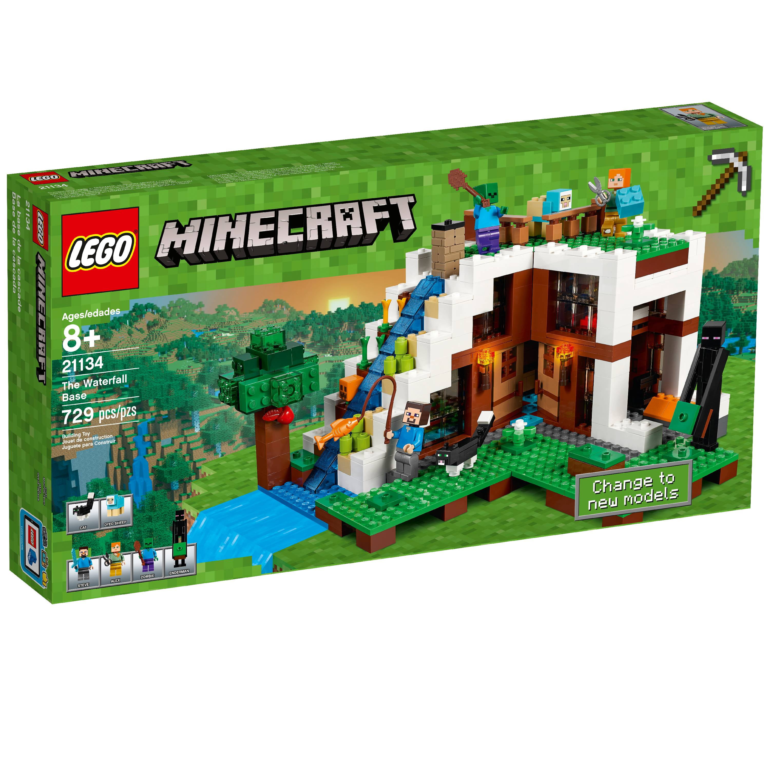 lego minecraft mountain cave walmart