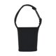 thumbnail image 3 of Tapa de vaso de bebida de mano con hebilla | Funda de tela portátil para botellas | Correa ajustable compatible con múltiples tamaños | Material de cuero duradero | 1 pieza | Negro Gris Rojo |, 3 of 7