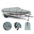thumbnail image 2 of 17-19ft Waterproof Speedboat Trailerable Boat Mooring Cover for Fish--hull, 2 of 10