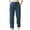Navy Pants, variant on Dagegui Men's Casual Linen Pants Elastic Waist Drawstring Beach Pant Loose Straight Leg Trousers Big and Tall Home Everyday Pants with Pockets Black,2XL