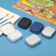 thumbnail image 5 of Caja de pintura mini de 24 pozos, caja de paleta de acuarela vacía portátil de metal para almacenamiento de pintura gouache acrílica y al óleo, blanca mate, 5 of 6