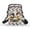 Cow Pattern, variant on HELLHERO Art Star Sling Bag Double Layer Polyester Adults 4.33"x1.97"x7.09" for Outdoor Travel
