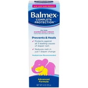 Balmex Complete Protection, Diaper Rash Cream 4 oz (Pack of 4)