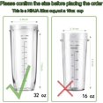 thumbnail image 2 of Replacement Part for Nutri Ninja Blender 2-Pack 32oz Replacement Cups Compatible with Nutri Ninja Auto-iQ Series Blenders, 2 of 7
