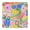 Pioneer Flower Floral, variant on Pioneer Flower Floral Print Pattern Square Fitted Tablecloth with Elastic Edge,Square Table Cover,Washable Elastic Table Cover for Home Kitchen Party Decor 34"x34"