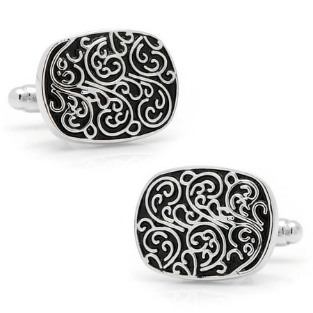 Cufflinks Inc BL-3000-RCT Silver Filigree Cufflinks