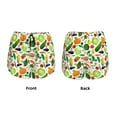 thumbnail image 6 of Goofa Vegetables2 Printed Women 2 in 1 Running Shorts,Quick Dry Athletic Workout Shorts,High Waisted Athletic Shorts with Liner Pockets-, 6 of 9
