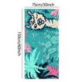 thumbnail image 3 of kladzum Beach Towels Microfiber Beach Towel Super Lightweight Colorful Bath Towel Sandproof Beach Blanket Multi-Purpose Towel for Travel Swimming Pool 30x60 Inch, 3 of 4