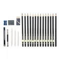 thumbnail image 1 of Oubit Charcoal Sketching Pencil,29pcs Drawing Sketch Set Sketch Pencil Set Sketching Pencils Set Compact and Lightweight, 1 of 9