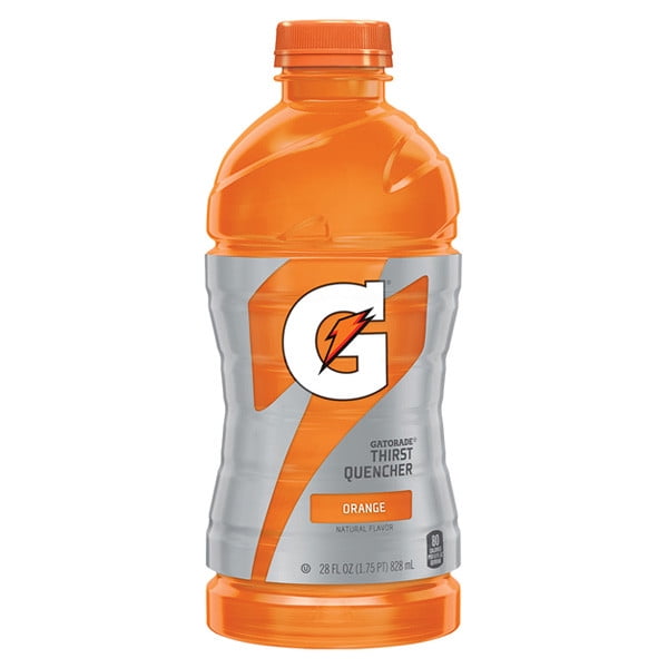 Gatorade Orange 28 Oz Plastic Bottles Pack of 15