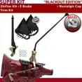 thumbnail image 1 of American Shifter  4L60 Shifter Kit Black 16 in. E Brake Trim Kit for F27DF, 1 of 1