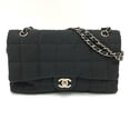 thumbnail image 1 of Pre-Owned Chanel CC Mark Chain Bag Crossbody Shoulder Bag Black SilverHardware (Good), 1 of 15