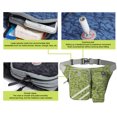 thumbnail image 4 of Hukapapa Tetera Inclinada Bolsillo para Correr Montañismo al Aire Libre Bolsillo de Nailon Bolsillo Deportivo de Gran CapacidadVerde, 4 of 5