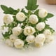 thumbnail image 4 of YiJuHui Artificial Silk Flowers Bouquet Realistic Fake Bridal Wedding Decor for Home Garden Party Centerpieces Valentine's Day Gift, 4 of 4