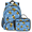 Multicolour 1, variant on Herdesigns Cute Bee Backpack with Lunch Box Flower Lightweight Large Travel Work Laptop Backpacks Set Casual Daypacks