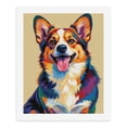 thumbnail image 5 of Paint by Numbers Kit for Adults, Corgi Psychedelic Art Portrait Paint by Numbers, Easy Paint by Numbers Kit for Adults Beginner, DIY Adult Paint by Number Kits on Canvas, 12x16in Home Decor, 5 of 7