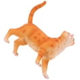 thumbnail image 3 of Miangastore Simulation Cat Model Yellow 1Set 1.8X5.8X5.9In, 3 of 9