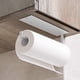 thumbnail image 1 of Wall Mounted Paper Towel Holder for Kitchen & Bathroom, No Drilling Required Stainless Steel Roll Organizer, 1 of 5