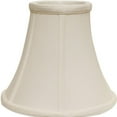 thumbnail image 3 of 16" White Premium Bell Monay Shantung Lampshade, 3 of 8