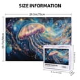 thumbnail image 5 of 1000 PCS 1000 Piece Vibrant Jigsaw Fantasy jellyfish,Challenging Brain Exercise,Great for Relaxation and Display for Puzzle Lovers,Imaginative wooden puzzles,Feel the vitality of life,Relax yourself, 5 of 6