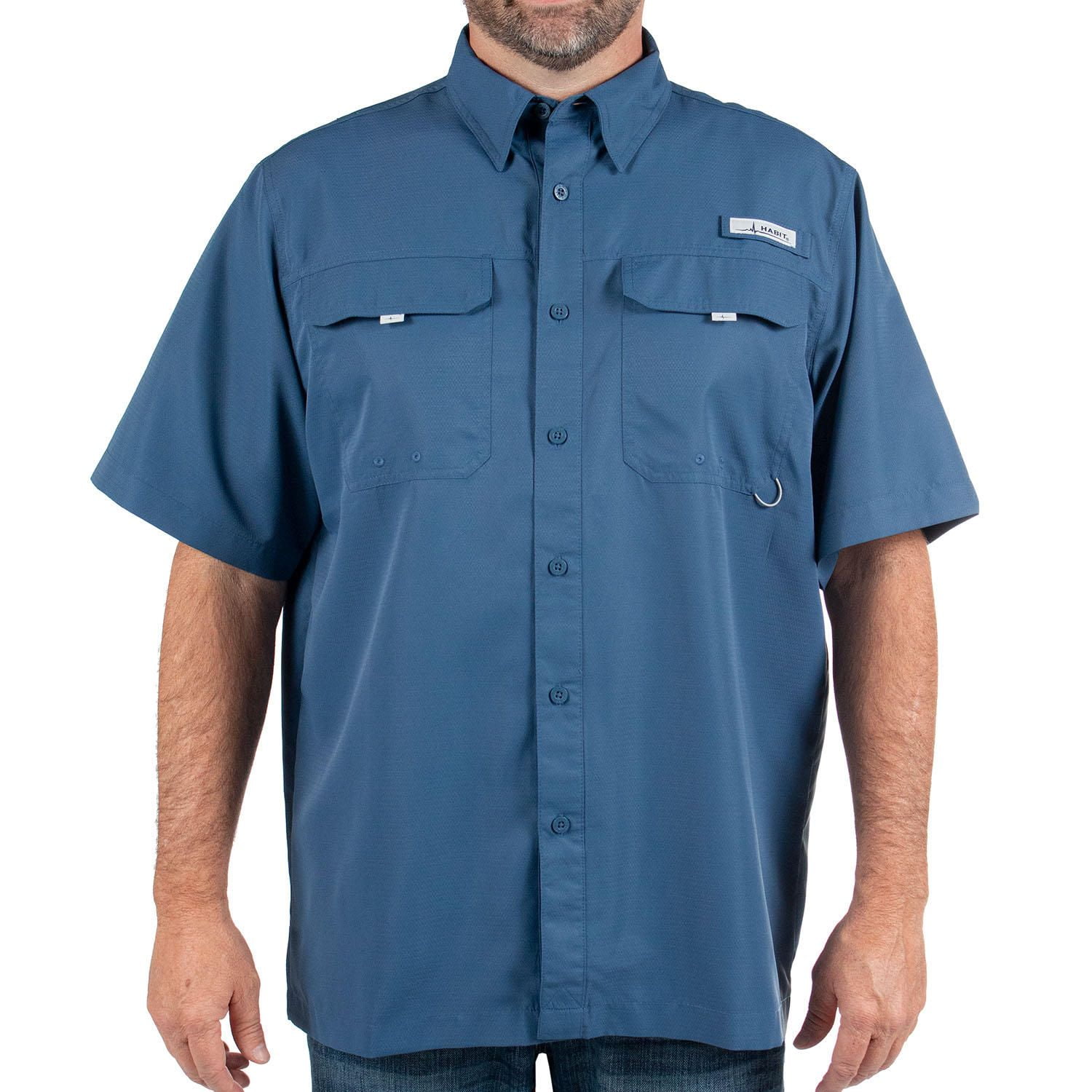 HABIT Men's Short-Sleeve River Shirt 