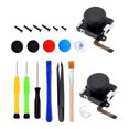 thumbnail image 1 of Manette de Jeu Analogique 3D Joy Con Capteur Joysticks Légers Module de Réparation pour JoyCon Remplacement 21 en 1, 1 of 7