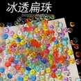 thumbnail image 3 of suxuMhao Loose Beads, 100g Resin Beads, Purple, Flat Round, Rondelle, Fishbowl, Slime & Vase Filler Beads, 6mm Flat Crunch Beads for Slime Making, Transparent Fishbowl Beads , DIY Crafts, 3 of 5