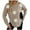 Khaki, variant on Iyufng Womens Sweaters Pullover Long Sleeve Casual Flower Fall Round Neck Knitted Jumper Tops Black,L