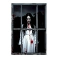 thumbnail image 2 of PRETXORVE Halloween Decorations, Halloween Fall Decor, Halloween Ghost Window Decal Door Curtain Scary Woman Window Party Decoration Hanging, 2 of 6