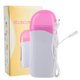 thumbnail image 1 of Calentador de cera depilatoria eléctrico portátil Máquina de depilación de brazos y piernas Depiladora Rosa Blanca (Enchufe europeo 220 V), 1 of 10