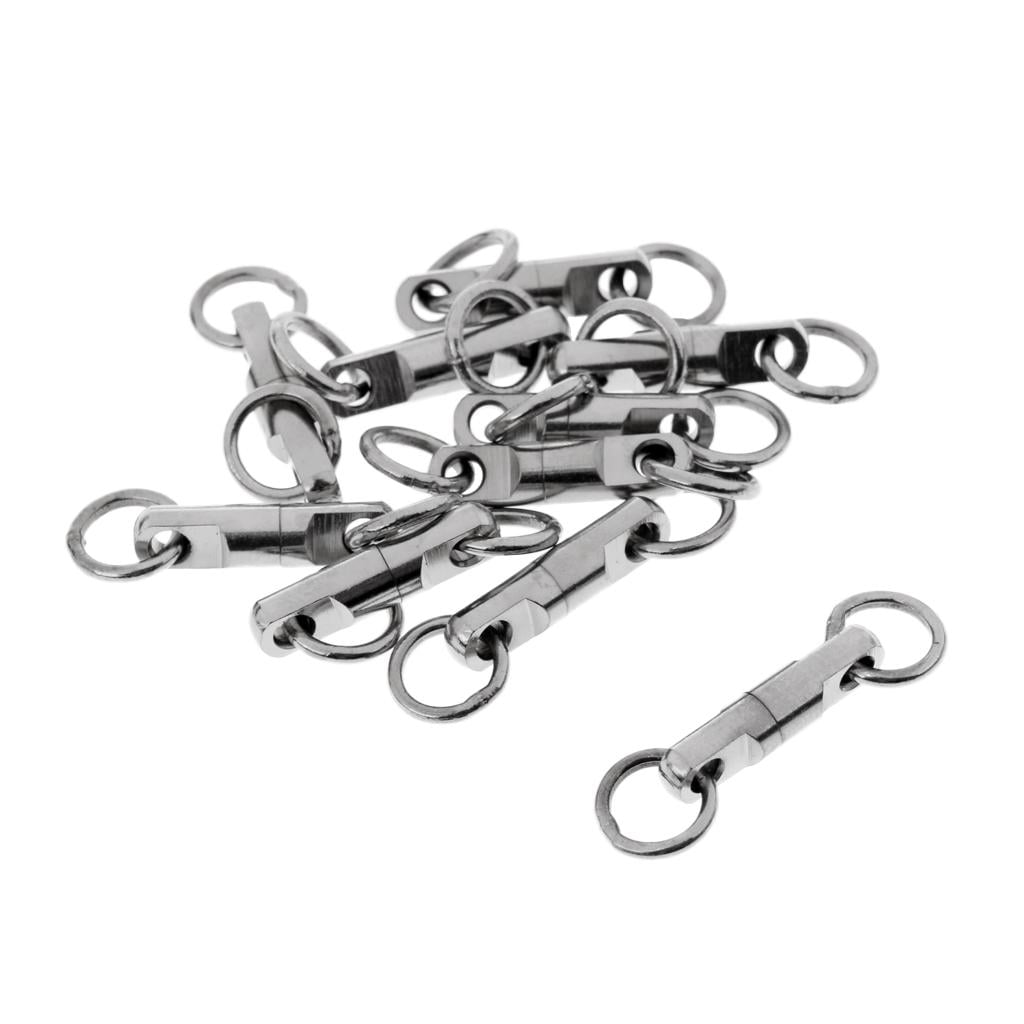 10pcs Brass Sinker Swivel Weight Replace The Swivel tackle fishing accessories 