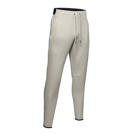 Under Armour 'MOVE' Mens Flat Front Pants (Medium, Summit White)