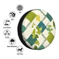 thumbnail image 5 of Multi-Size Car Tire Dust Cover Sunscreen, Corrosion, Dust And Water Keep Spare Tires Clean Lime Houndstooth Hand-Drawn Sketch_2 16 Inch, 5 of 8