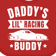 thumbnail image 4 of Inktastic Daddys Lil Racing Buddy Boys or Girls Baby Bib, 4 of 4