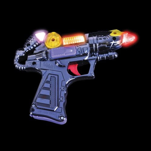 LIGHT UP BLASTER GUN 7"