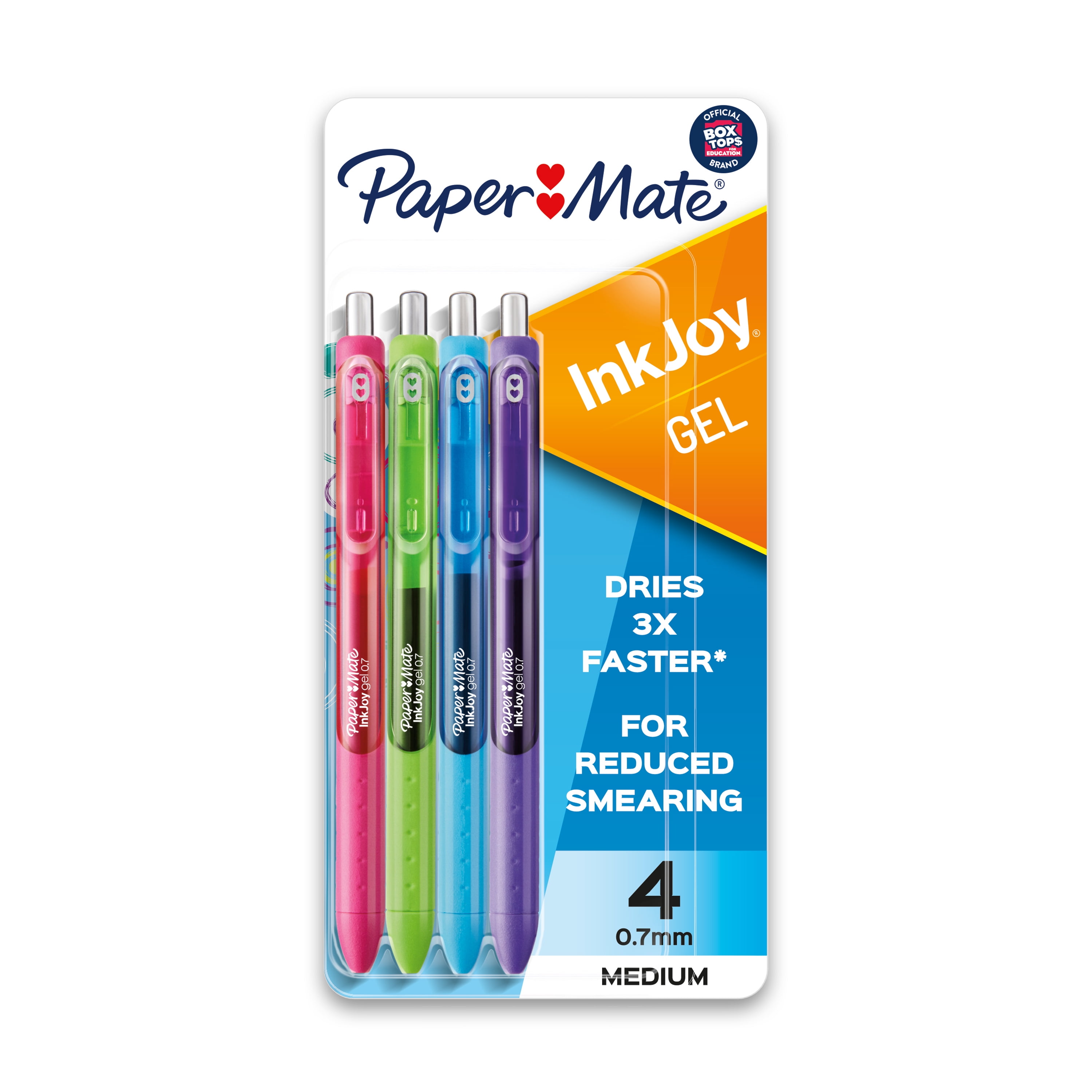 Paper Mate InkJoy stationery set 2 retractable pencils 4 erasable highlighters 