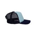 thumbnail image 4 of Top Headwear Fashion Quilted Trucker Cap - Light Blue/Navy, 4 of 4