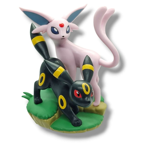 Pokemon Prismatic Evolutions Premium Figure Collection Espeon and Umbreon Mini PVC Figure