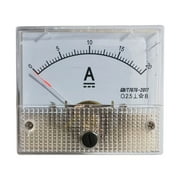 85C1 Ammeter DC-Analog Current Meter Panel Mechanical Pointer Type Level Header