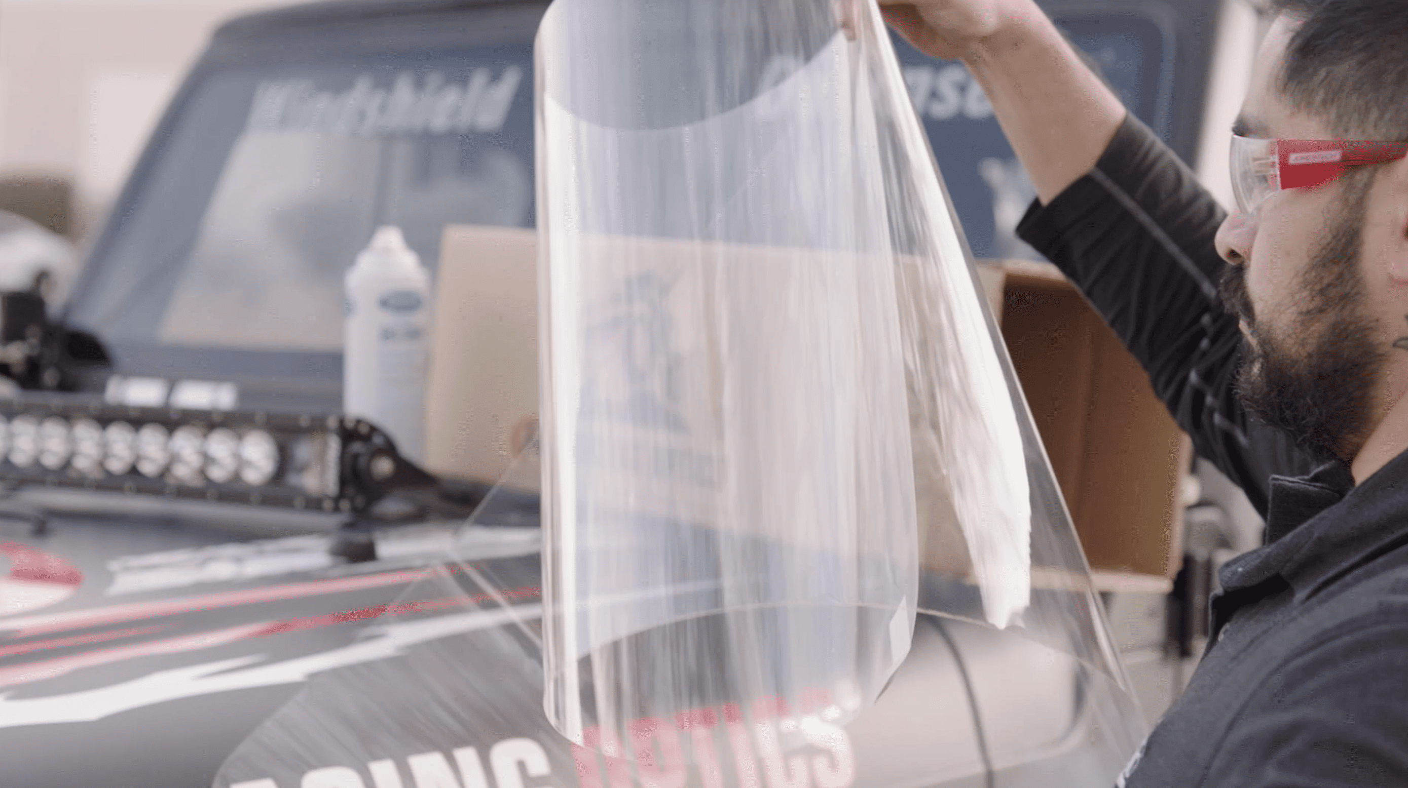 Windshield Defense™ Kit For Jeep(R) Gladiator - Windshield Protection from Cracks and Breaks - JP1330-JT